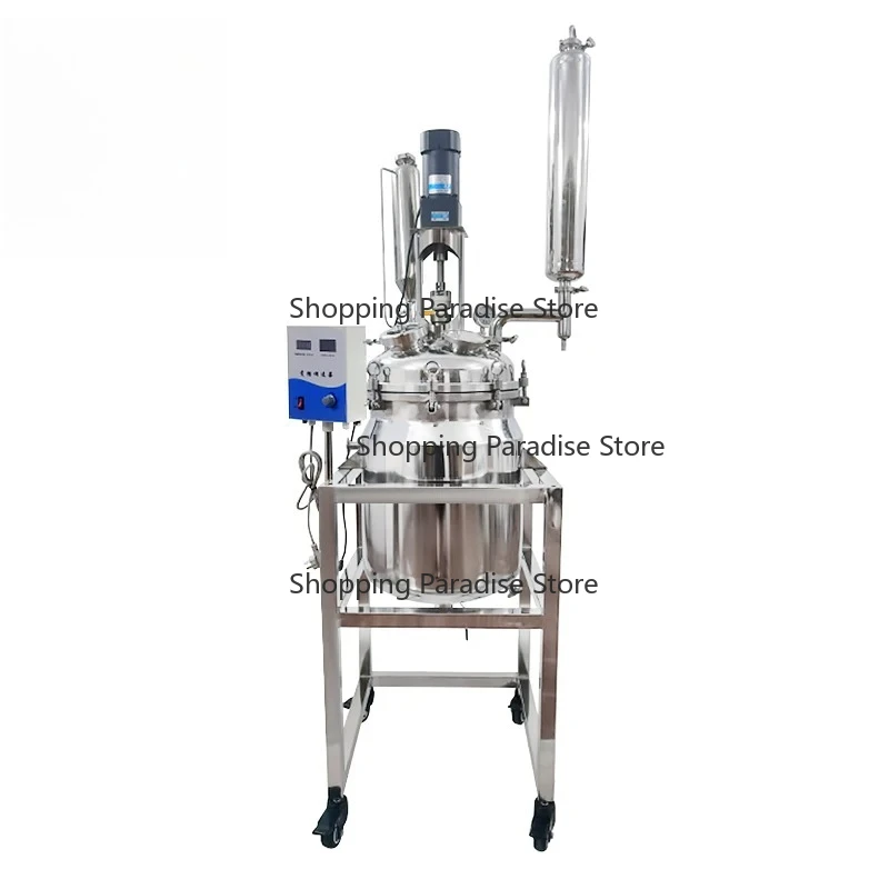 Stainless Steel Jacketed Reactor for High Temperature Reactions, 50L