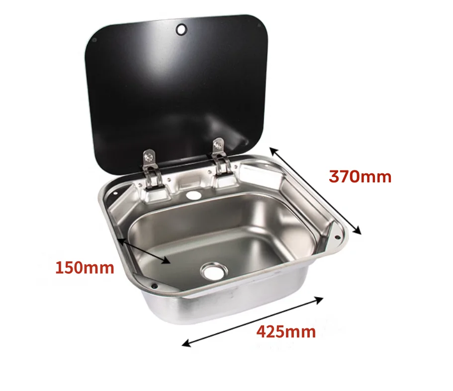 Cheap Price Small Stainless Steel Deep Rv Sink Vessel Camper Motorhome