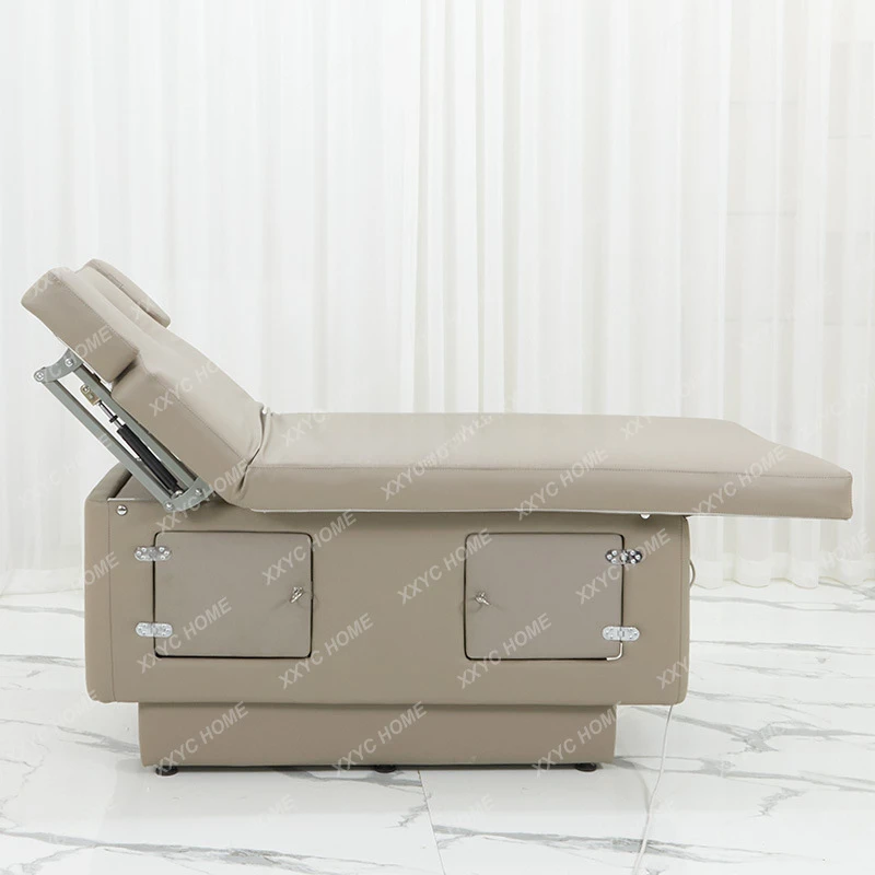 

Electric Beauty Bed Hydraulic Beds Spa Furniture Portable Folding Table Stretcher Salon Massages Lit Massage Beautician Tattoo