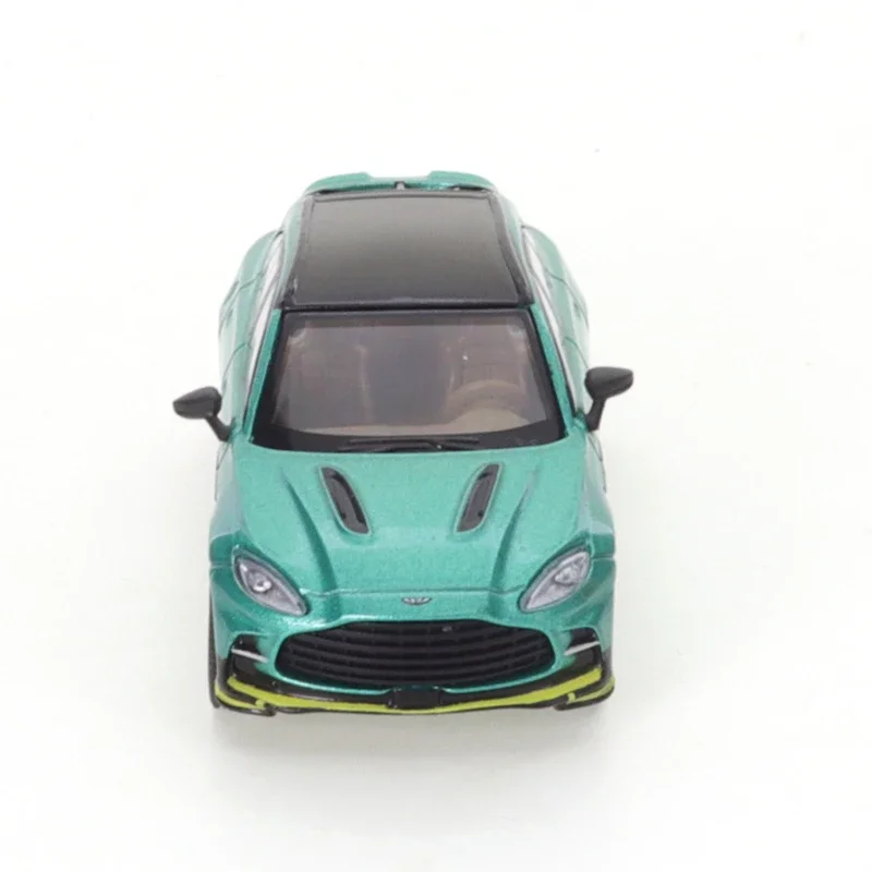 Xcartoys Poprace 1/64 Aston Martin Dbx Race Groene Auto Legering Motorvoertuig Diecast Metalen Model Kids Kerstmis Speelgoed Voor Jongens