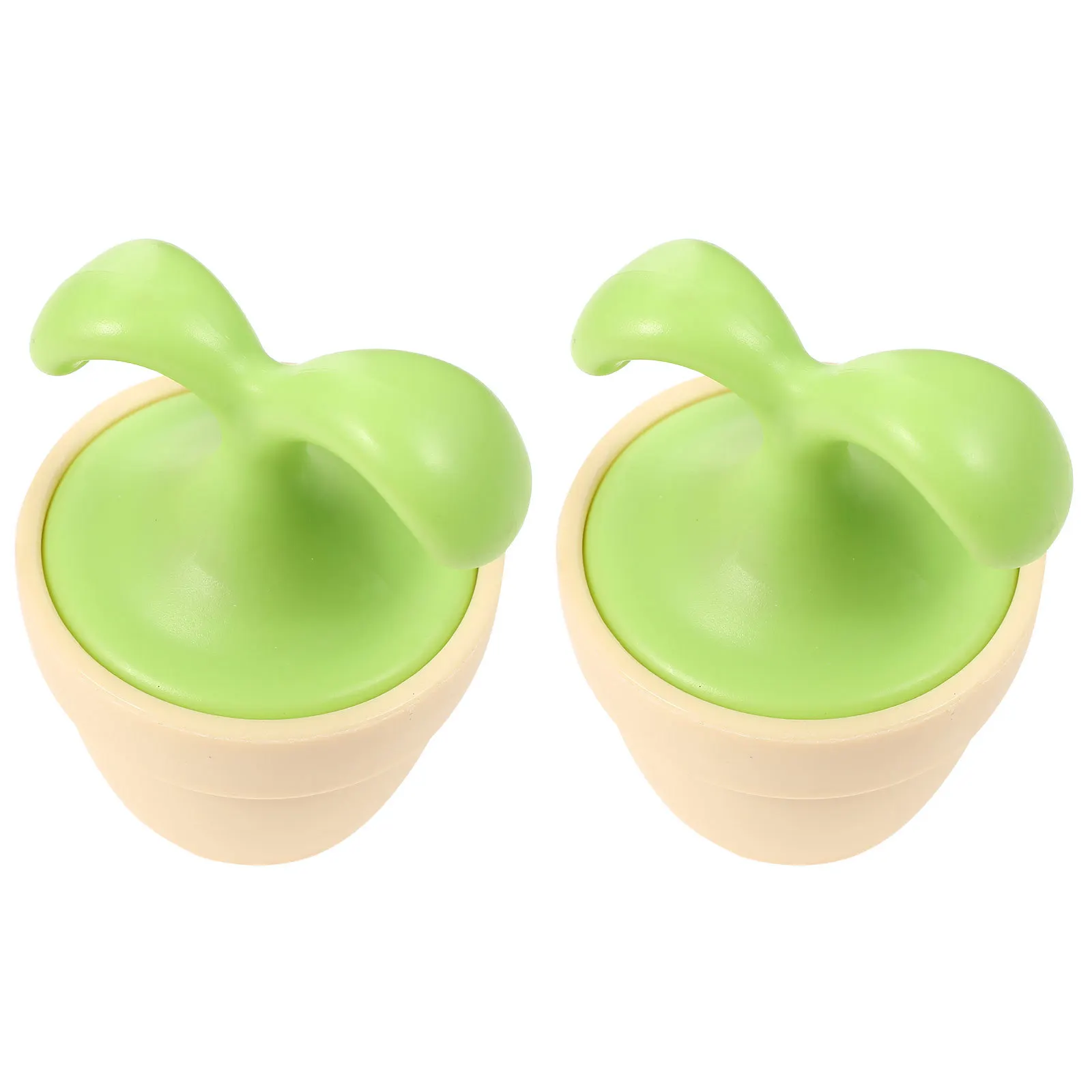 2 قطعة تدليك الجسم الأسطوانة المحمولة نقطة الوخز مدلك دائم PP الخرز الفولاذ المقاوم للصدأ يسهل حملها استخدام كرة التدليك #1