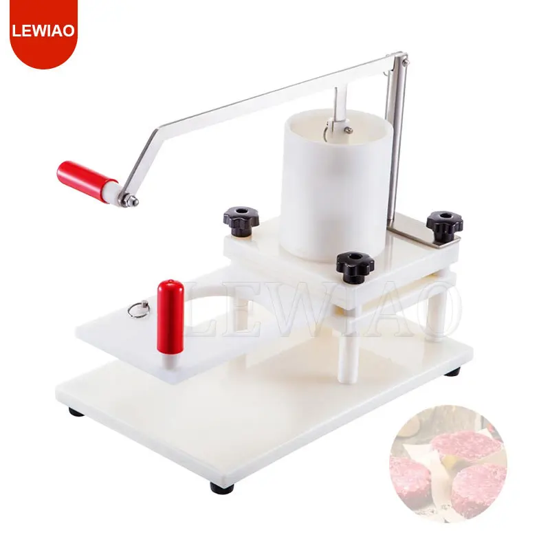 آلة تشكيل باتي همبرغر أوتوماتيكية آلة برجر لأداة صنع ضغط باتي للاستخدام المنزلي لمتجر الوجبات السريعة