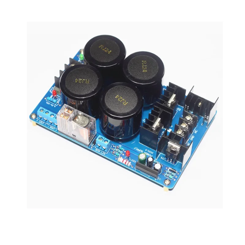 20A Schottky dual power rectifier filter+UPC1237 horn protection finished board