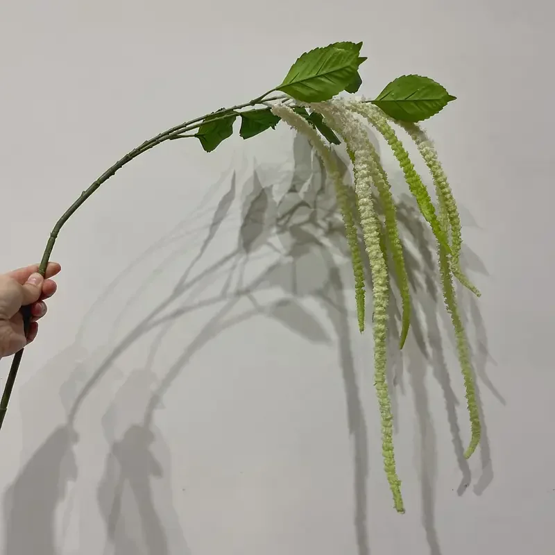 1Pcs Elegant High-Quality Artificial Hanging Vine Foam Berry Artificial Rubber Flower Decor Home Wedding Versatile Faux Floral