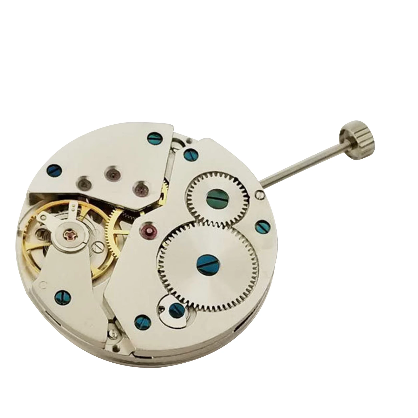 17 Jewels Mechanical Hand Winding Watch Movement 2 Hands with Small Second at 6 o'clock For ETA 6498 Movement Watch Accessories