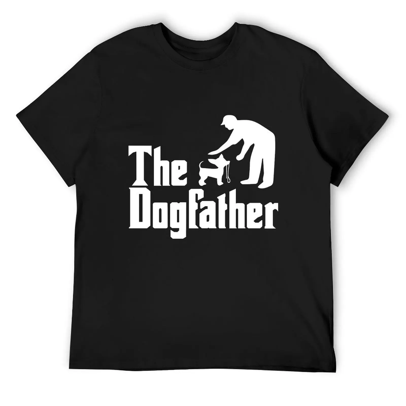 

The Dogfather the dog father T-Shirt T-shirts man sweat clothes plain t shirts men