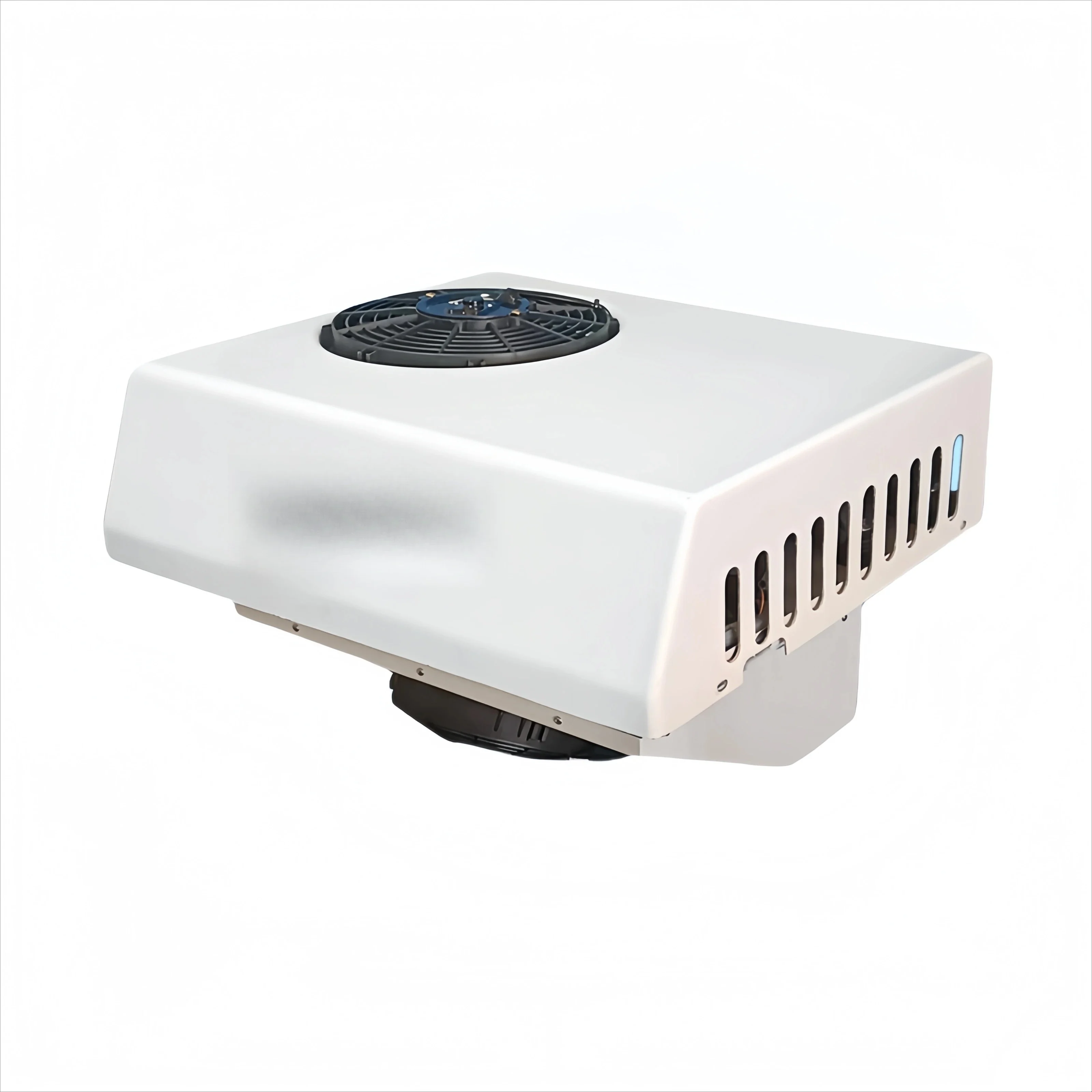 12V 24V 48V 220V Electric Refrigerated Truck Van Refrigerator Unit for Food, Meat, Vegetables Cooling, DC/AC Compressor Cooler
