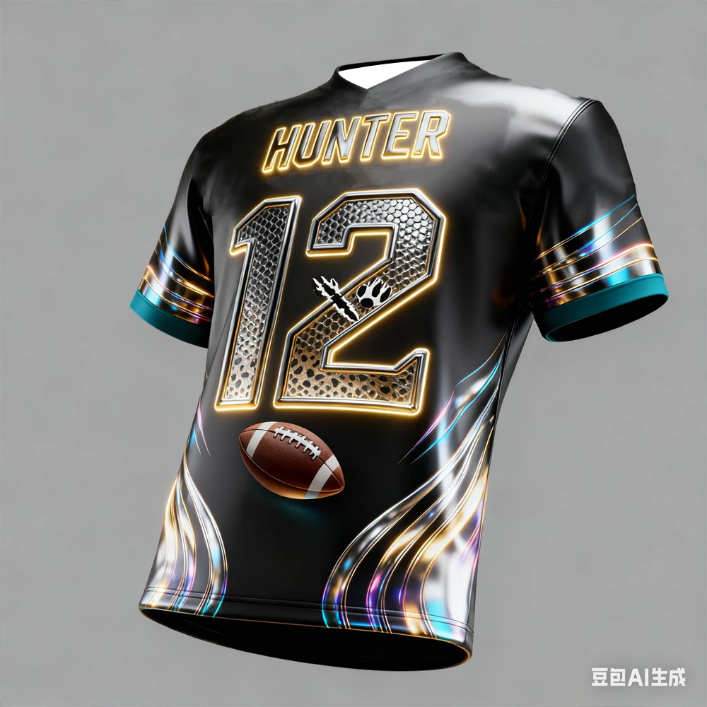 

Mens Travis Hunter Special Edition Rugby Shirt #12 USA Football T-shirt Youth Kids Training Rugby Breathable Sport Tee Tops