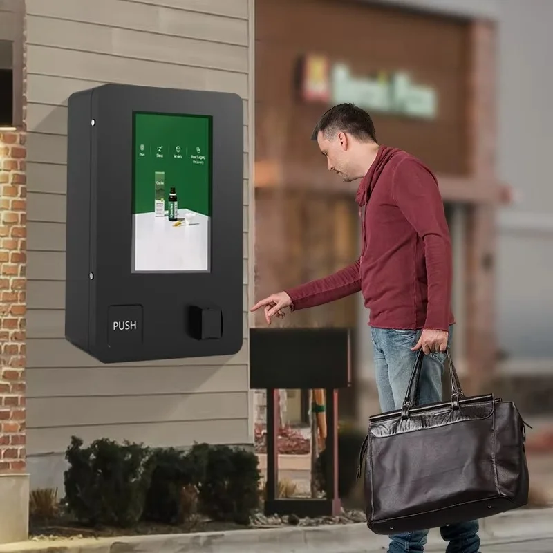 

Cheap China Supplier Small Vending Machine With Id Card Reader for Tobacco