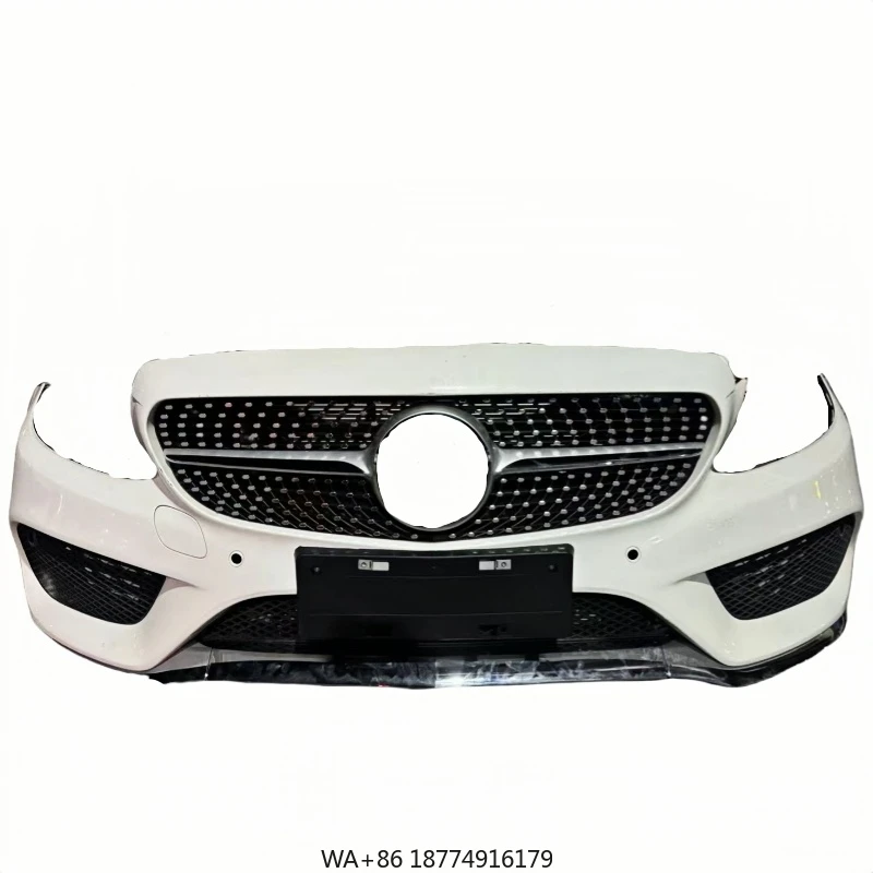 

High Quality New Front Bumper Assembly with Fog Light Cut-Outs for C-Class W205 Radiator Car Bumper