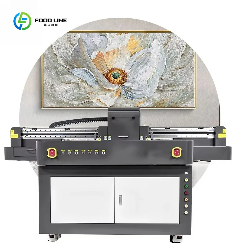 Machine d'impression murale 3D UV, imprimante à jet d'encre verticale pour la décoration murale de l