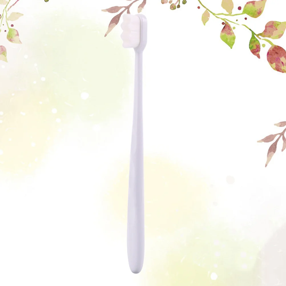 

Soft Bristle Toothbrushes Ergonomic Handle Anti-Slip Design For Oral Care Micro-Nano Bristles Teeth Cleaning Tool