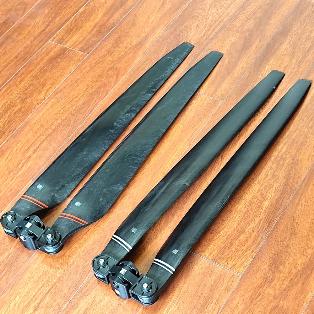 A55(5015) مروحة مجداف قابلة للطي للطائرة بدون طيار ملحقات طائرات بدون طيار EVTOL كبيرة مروحة رذاذ مستعملة مع محول #2