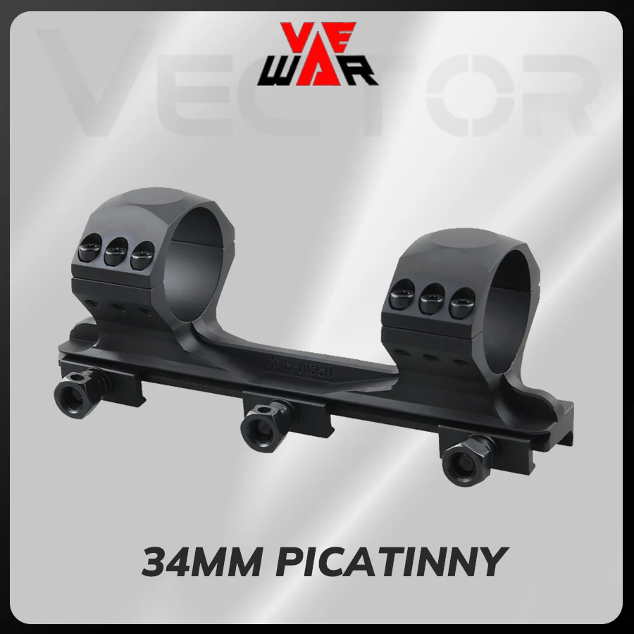 

Voctor Optics 34Mm Hunting Scope One Piece Mount Fit Picatinny Rail Designed for Big Recoil Calibers 20Moa 6Mil Style