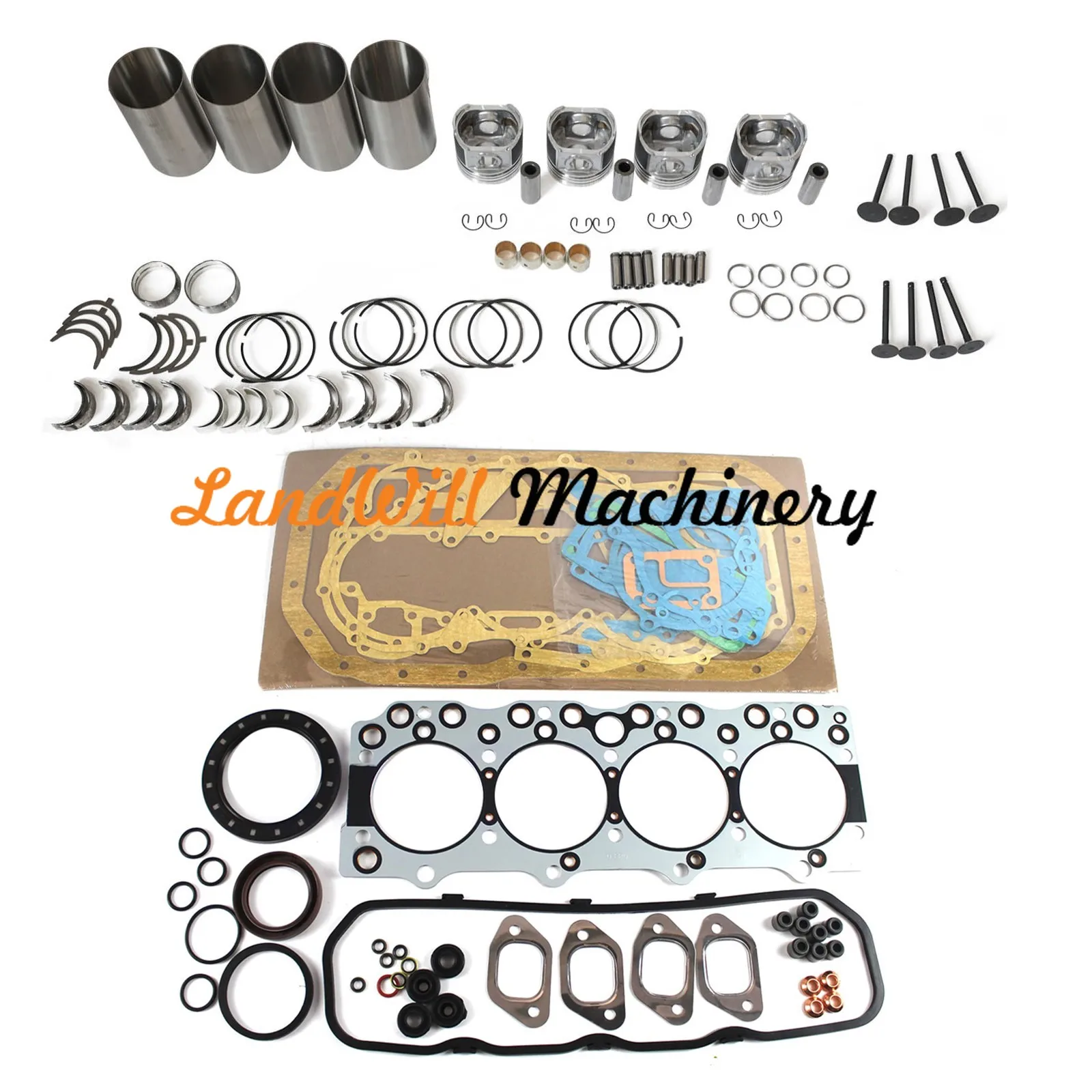 Overhaul Rebuild Kit Connecting Rod + Crankshaft Fits For Isuzu 4JB1 Engine