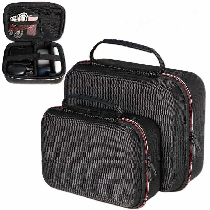 EVA Hard Case for Digital Gadgets Electronics Organizer for Power Bank Mouse Hard Drive Cable Storage Bag Tech Accessories Pouch