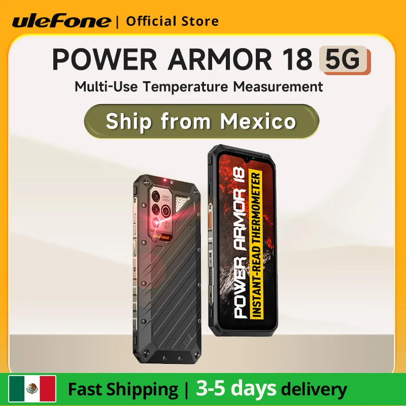 Ulefone Power Armor 18 5G  Rugged Phone  108MP 256GB/512GB smartphone 9600mAh 66W moblie phone /NFC/15W Wireless Charge