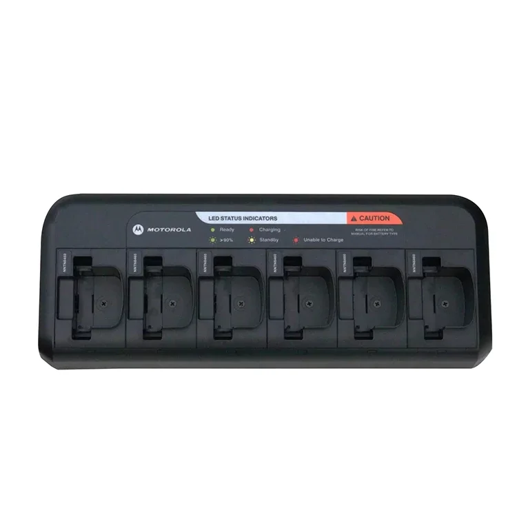 

DP1400 XIR P3688 DEP450 DP4800 Two-way Radio Six-way Bank Desktop Charger Factory Price 6-in-1 Battery Charger