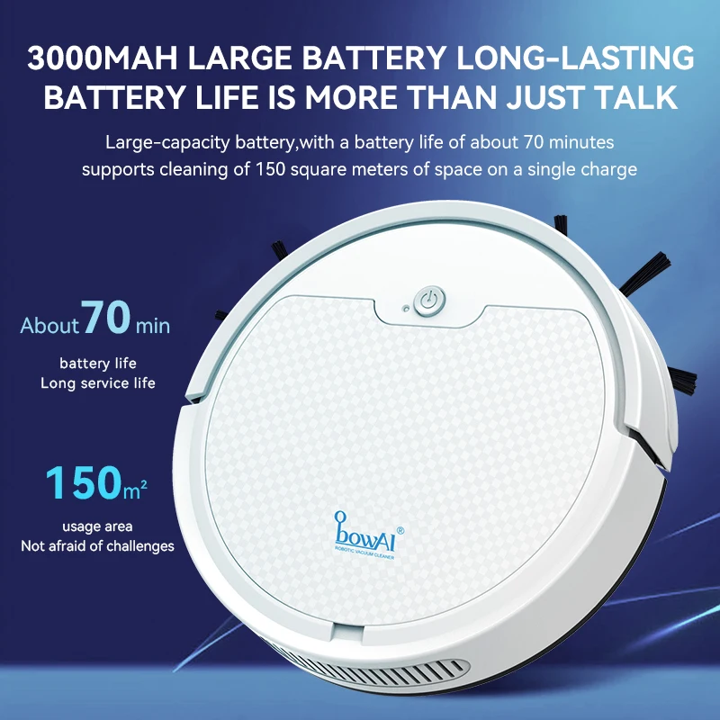 ذكي مكانس كهربائية للكنس خزان مياه كبير تطبيق جوال التحكم عن بعد التخطيط والتنظيف خط منخفض الضوضاء 2000 Pa شفط كبير #6