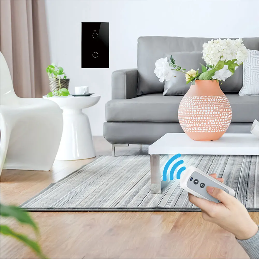 Smart Life,Yours,Alexa,Google Home向けのインテリジェントタッチセンサースイッチ,110V,220V,リモートアプリケーション付き