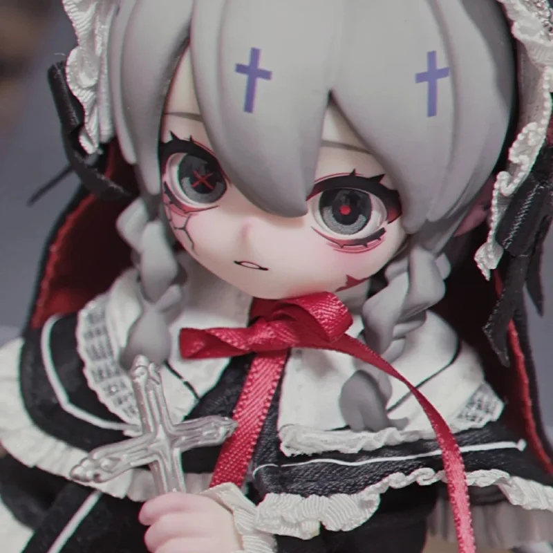 Auf Lager Nyssa Blind Box Eerie Nightmare Serie 1/12 Bjd Gothic Anime Figur mit beweglichen Gelenken PVC Garage Kit Action Spielzeug