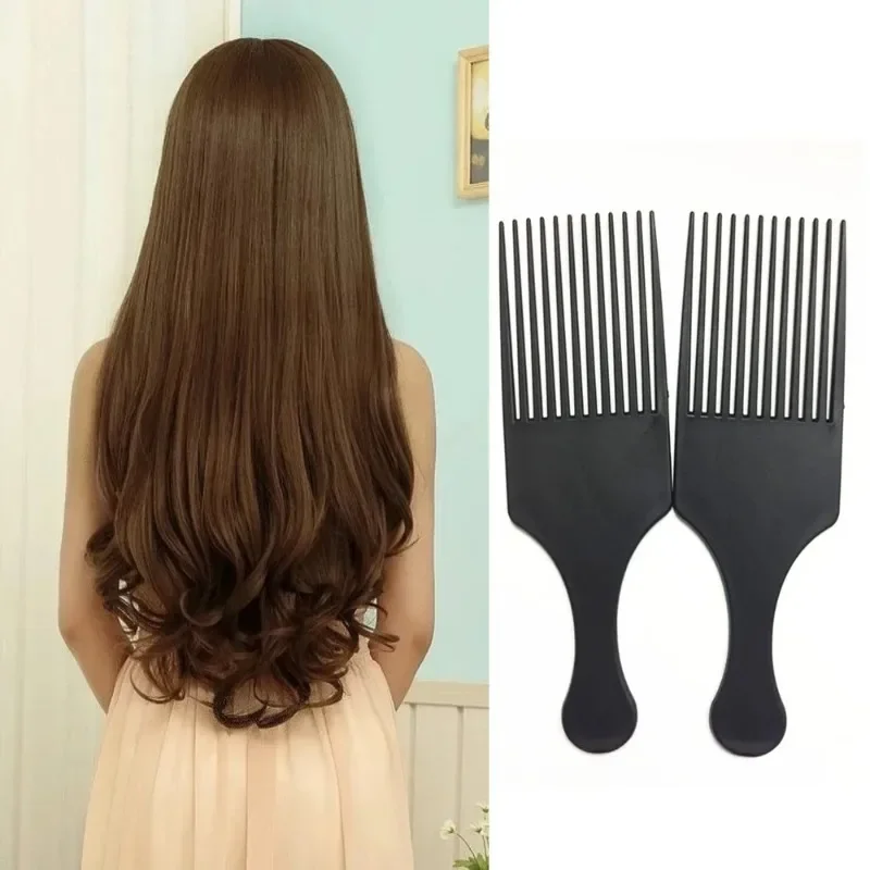 Afro Comb Curly Hair Brush Salon Hairdressing Styling Long Tooth Styling Pick Styling Accessory Drop Shipping SD