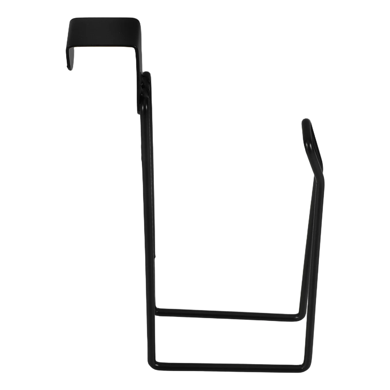 

Black Iron Wall Toilet Paper Holder Space Saving Bathroom Tissue Roll Organizer Durable Multiple Roll Storage Modern Bathroom