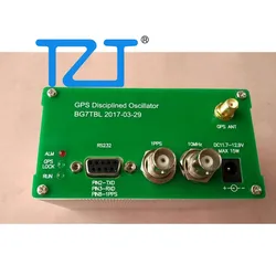 TZT GPSDO-10MHz GPS Disciplined Oscillator GPSDO GPS Clock (Square Wave Version) with 10MHz Output