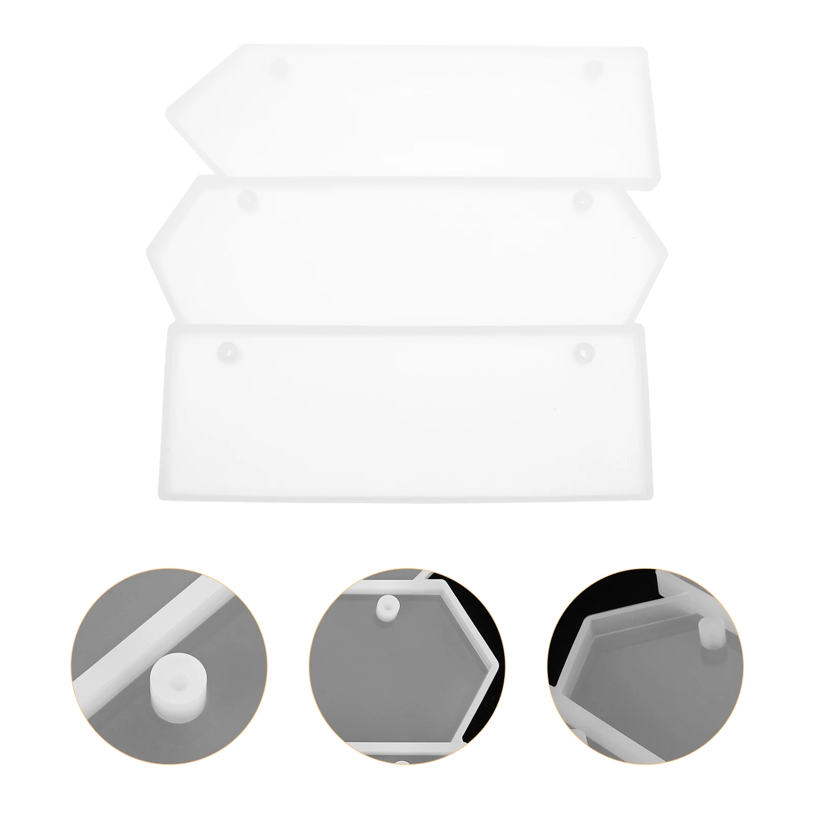

Silicone Door Plate Mold DIY Craft Pendant Sign Hanging Epoxy Resin Molds Jewelry Accessories Project Supplies