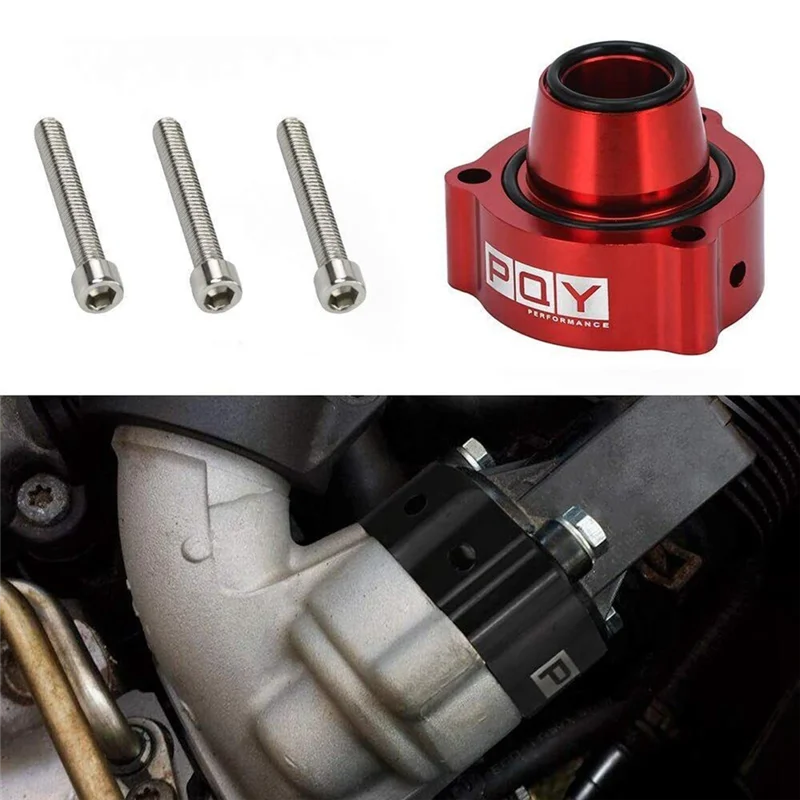 ตัวเว้นระยะวาล์วแบบระเบิดสำหรับ TSI FSI MK5 GTI B7 2.0 T 2.0 T diverter DV VW Audi