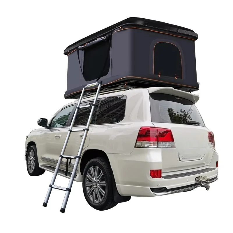 

Folding Camping Truck Rooftop Tent 2-3 Person Large Hard Shell Car Roof Top Tent Outdoor Adventure