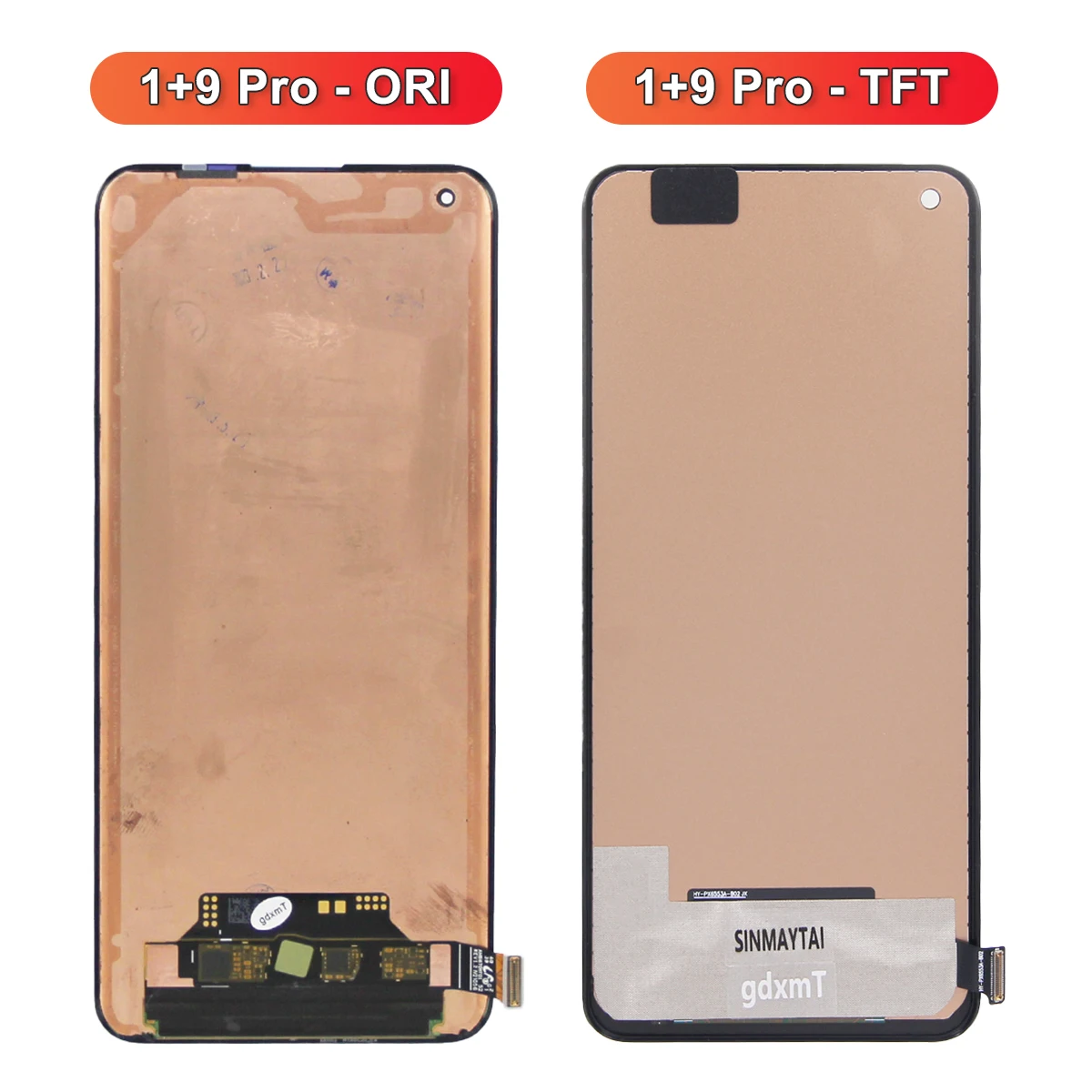 Imagem -03 - Oneplus Pro Lcd Display Touch Screen Digitizer Assembly Substituição 67 Le2121 Le2125 Le2123 Le2120