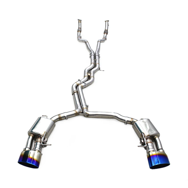 

Custom Sport Exhaust Catback Muffler For Audi RS6/RS7 C8 4.0T 2019-2023 Boska Stainless Steel OEM Valve Exhaust System