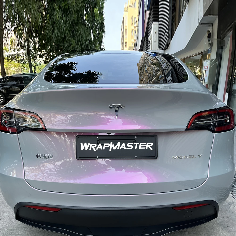 طلاء ألياف الكربون الرمادي البركاني الكريستالي من مادة TPU لحماية طلاء السيارات بلمسة نهائية ملونة لفيلم حماية طلاء الجسم التلقائي #6