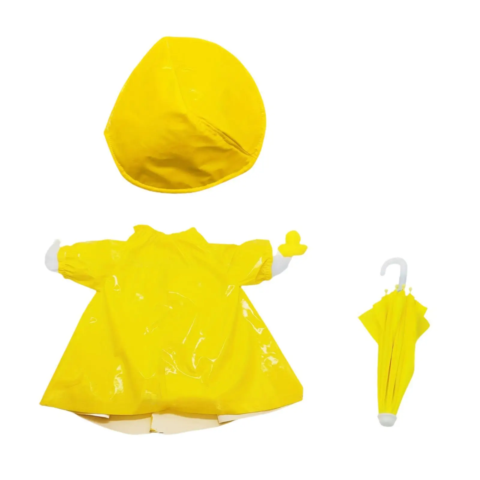 Funny Lawn Goose Clothes with Hat, Goose Raincoat for 23