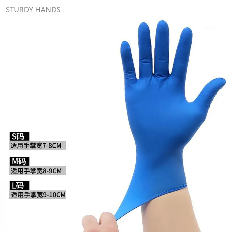 20/50/100pcs Disposable Gloves Latex Rubber Food Grade Special Catering Kitchen Dishwashing Gloves Durable Kitchen Accessories