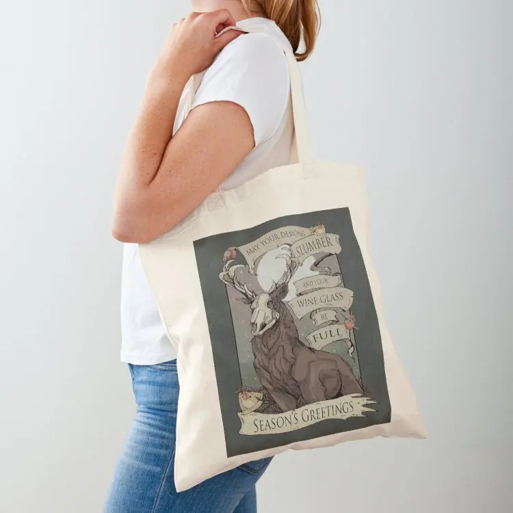 May your demons Tote/pillow Tote Bag women bag Custom bag tote custom Women bags