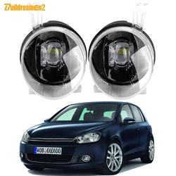 2 X 30W LED Fog Light Error Free Car Fog Lamp Assembly For Volkswagen VW Golf Mk5 Rabbit GTI (1K) 2004 2005 2006 2007 2008 2009
