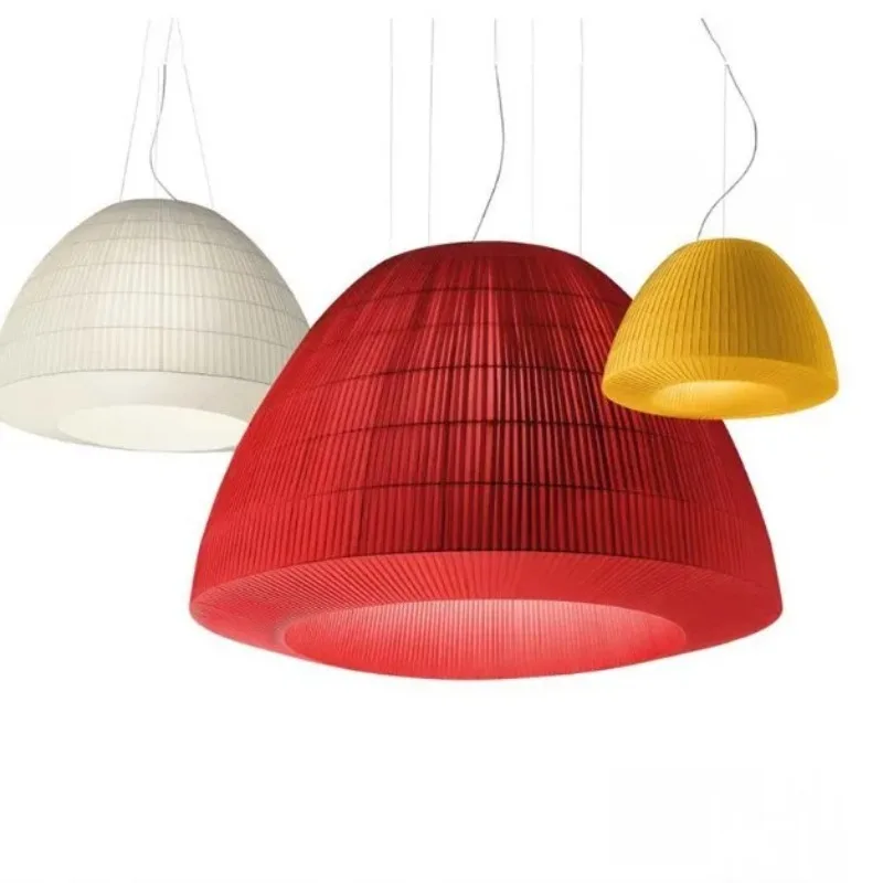 Japanese Style Modern Creative Fabric Pendant Lamp For Bedroom Living Room Staircase Dining Room Restaurant Lounge Bar Store