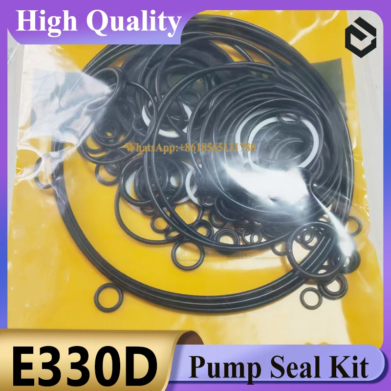 

Hydraulic Pump Seal Kit E330 E330B E330C E330D E336D E345D E349D E450 Oil Seal Repair Seal Kit Oil for CAT Caterpillar Excavator