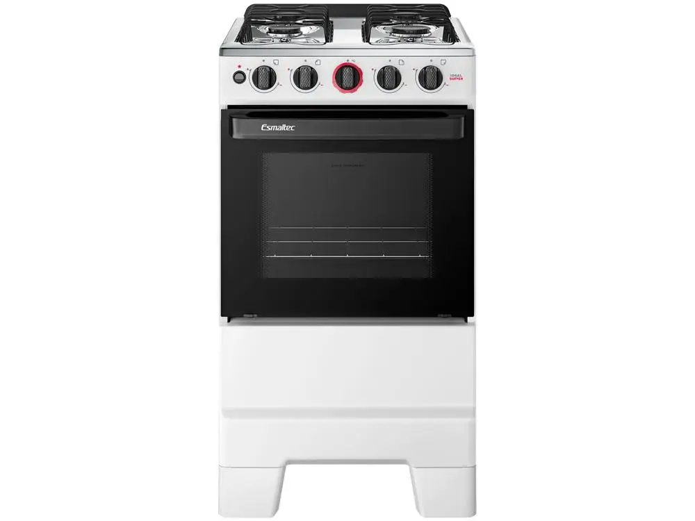 4 Stove Esmaltec White Lit-Bivolt