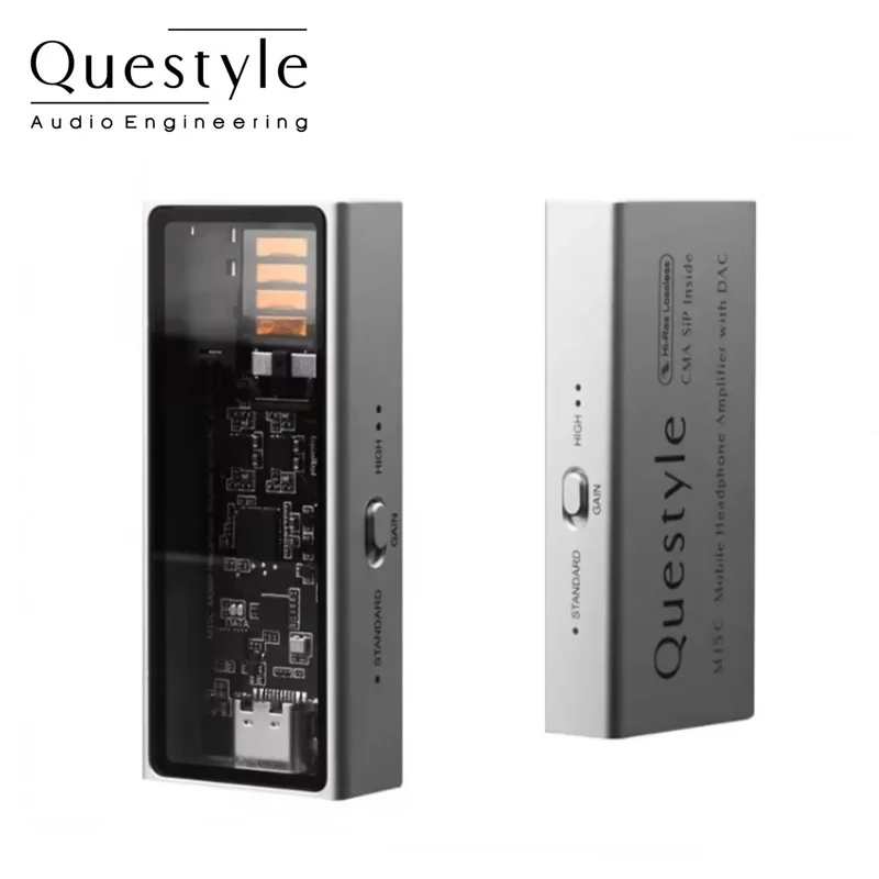 Questyle M15C Портативный USB ЦАП и усилитель Последний выпуск Флагман CS43198 Декодирование усилителя мощности для наушников Портативный декодер