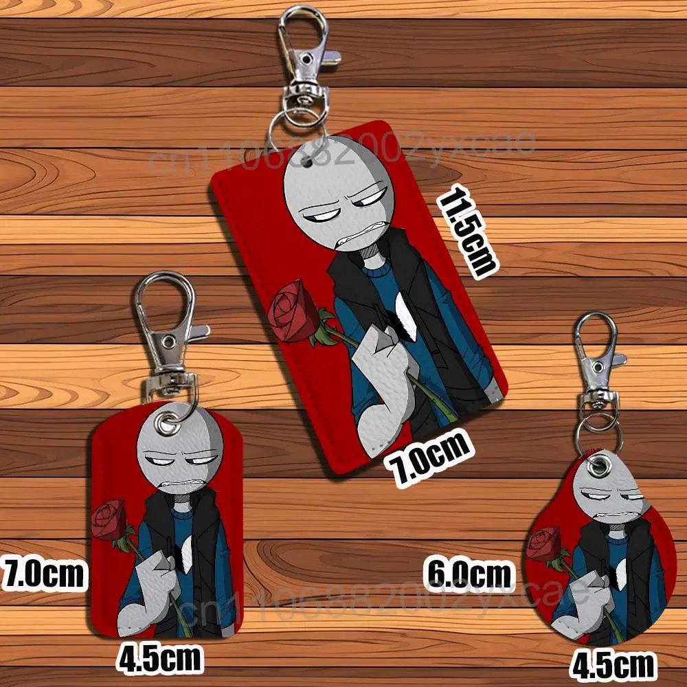 cool game Your Boyfriend Peter  Card Holder With Keychain Executive Protection For Bank Credit Subway Bus Case