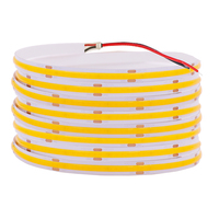 COB LED Strip Light 320 384 480 528 LEDs High Density Flexible COB FOB LED Light RA90 LED Tape Ribbon Linear Dimmable DC 12V 24V