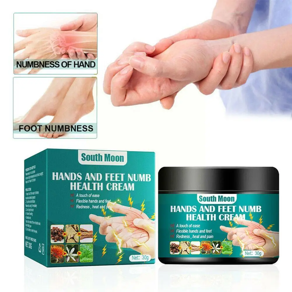 Nerve Pain Relief Cream 30g Hand Foot Pain Relief Ointment Cramps Plaster Muscle Herbal Medical R9Q1