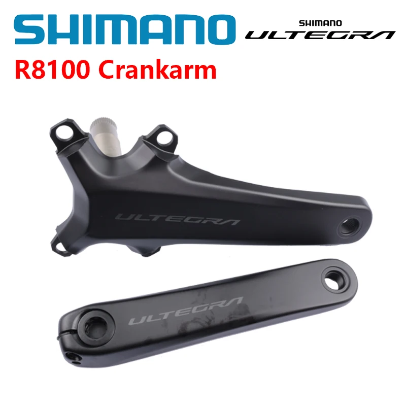 Shimano Ultegra FC-R8100 12s Crankarm Right Side/A Pair For Di2 R8170 Groupset 170mm 172.5mm Original Shimano Bike Parts