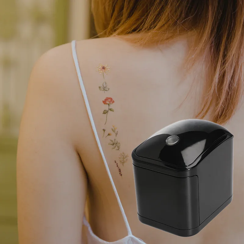

MHT-JT01 Small Temporary Tattoo Logo Mobile Wireless Printer 300dpi Handheld Color Printer Mini Inkjet Printer for Time Printing