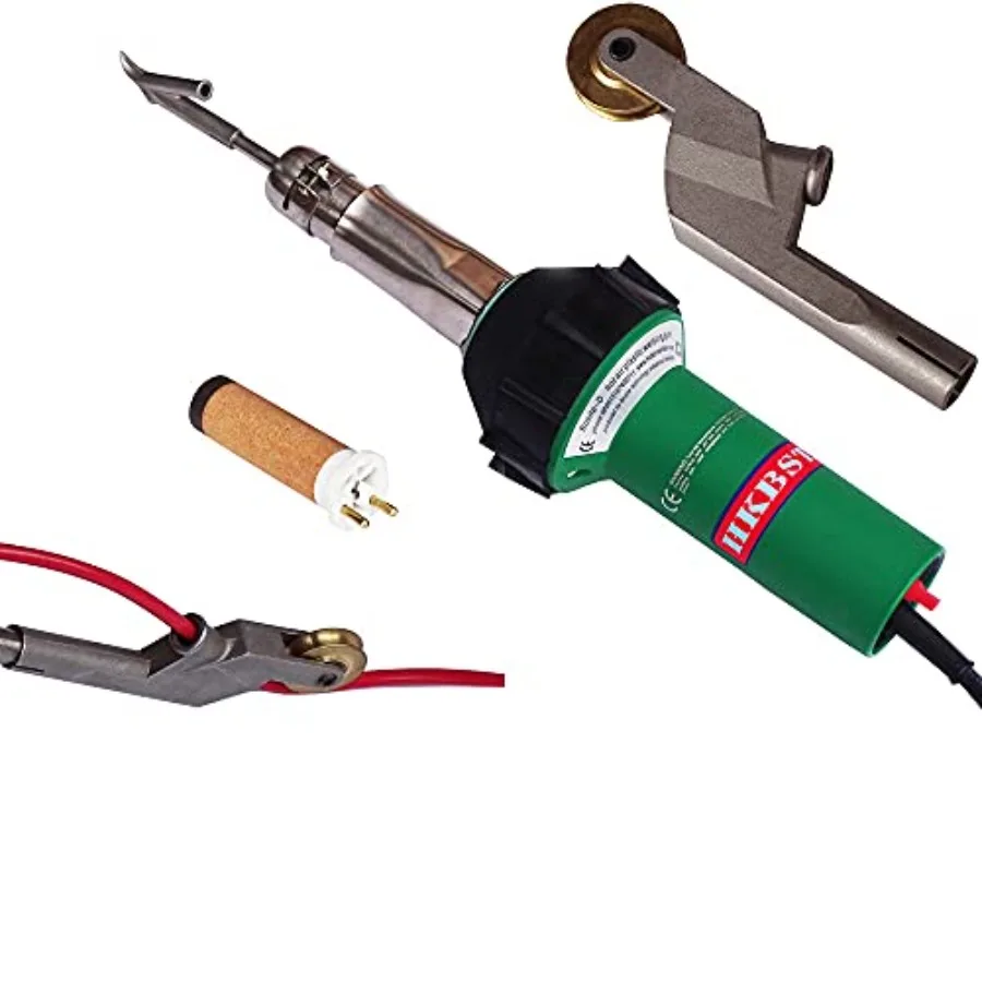 

【Spot goods】1600W Hot Air WelderProfessional Plastic Repair Welder Kit Vinyl Floor Welding Tools for PVC/TPO/Vinyl Roofing Auto