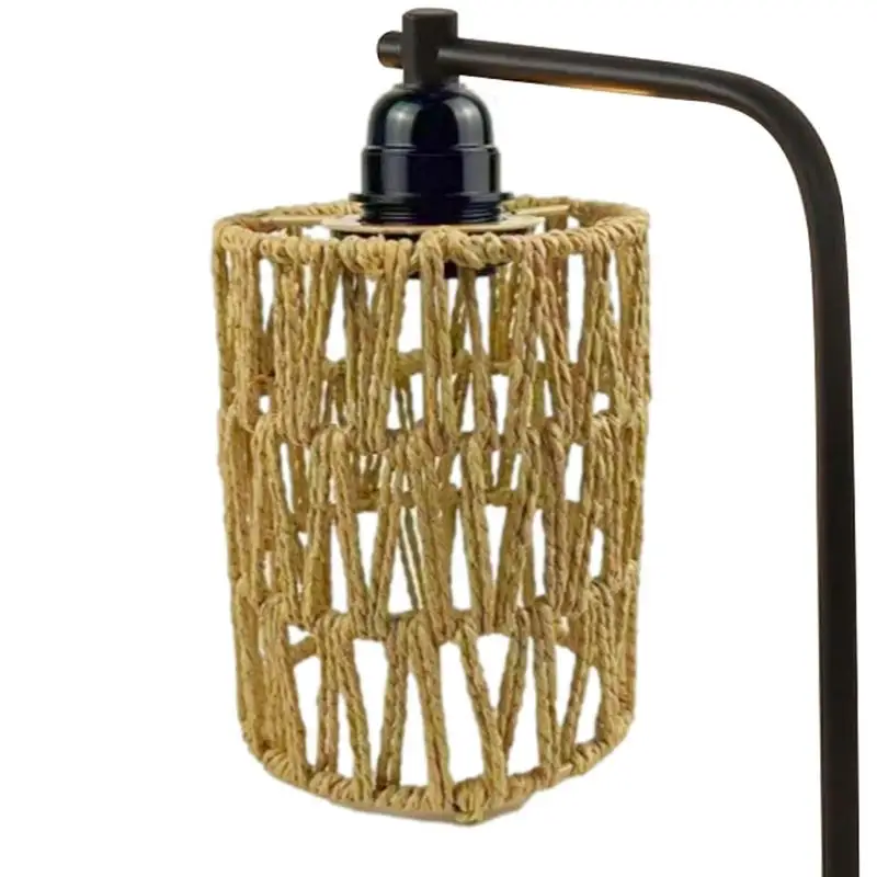 

Bohemian Lamp Shade Vintage Cylinder Pendant Light Shade Rattan Lamp Shades For Table Lamps Pendant Lamps Floor Lamps Island