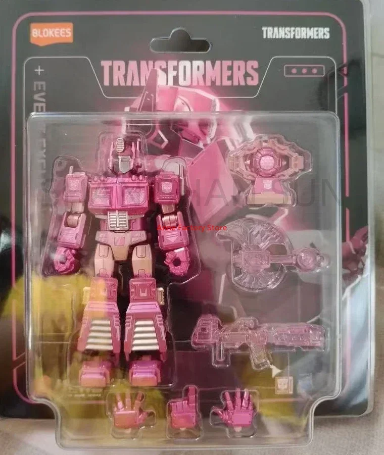 

В наличии: Трансформируемые игрушки 2024 Pink Pillar Prime Prine Pink Op Action Figus, коллекционные фигурки, подарки